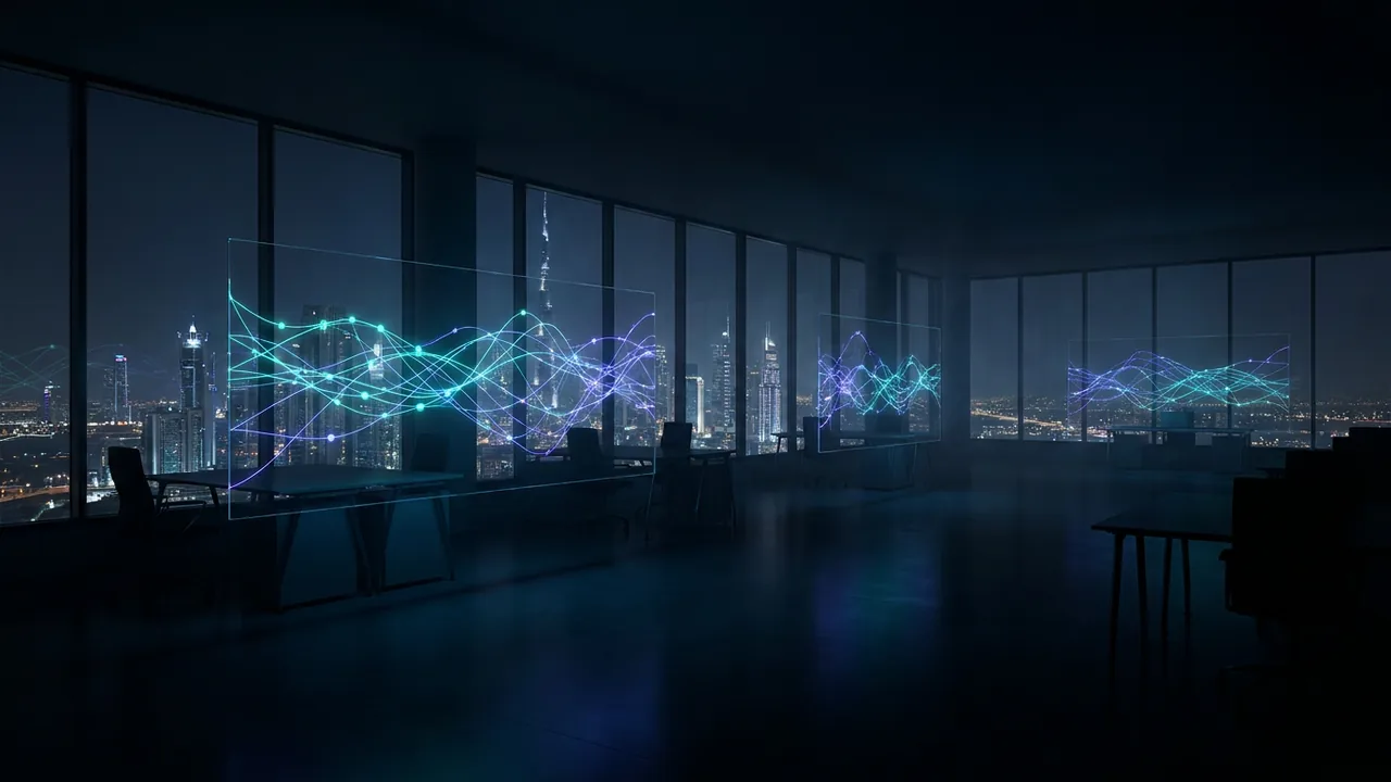 Automated workflow running by itself at 3am in an empty Dubai office